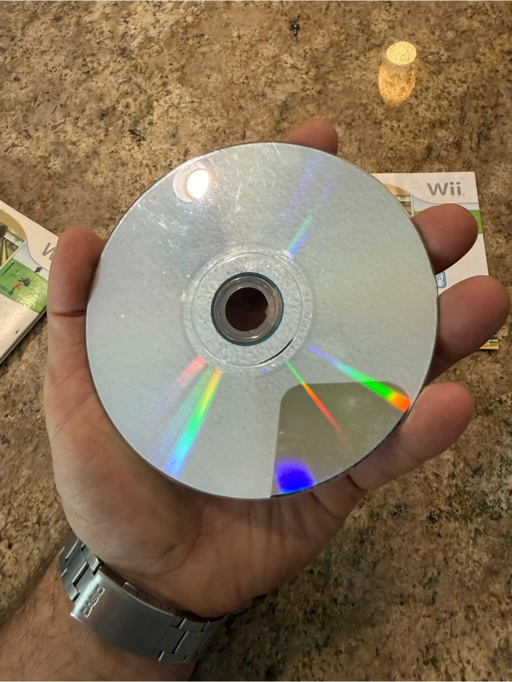 Nintendo Wii Sports Game Disc + Case  **DETAILS*